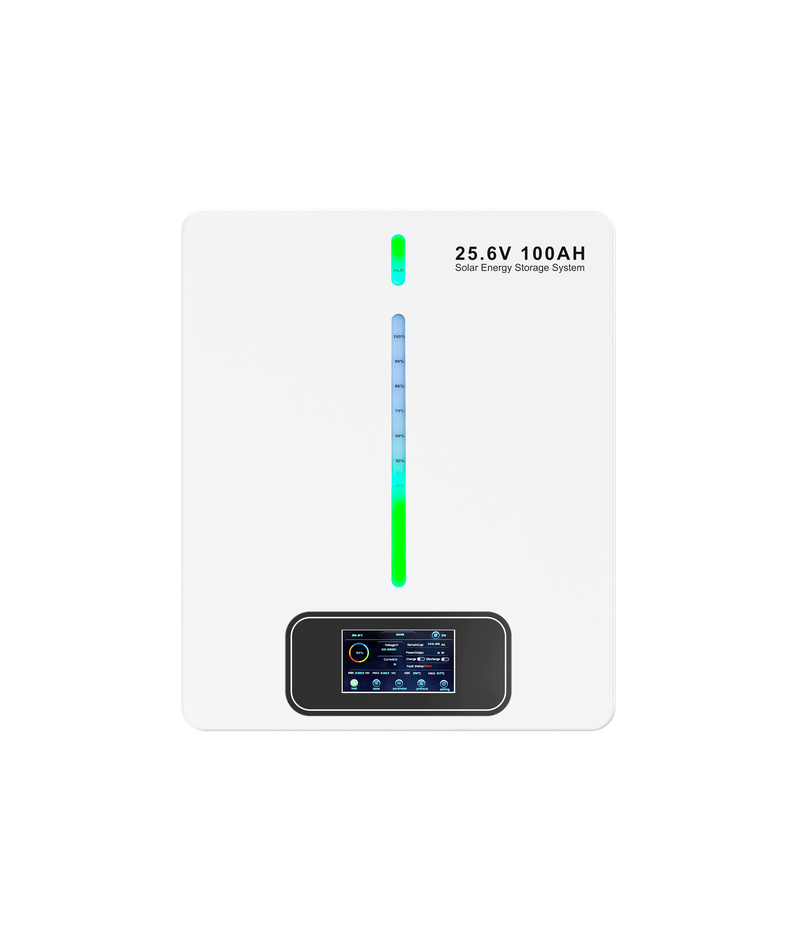 Athena Wall-Mounted Battery 2.5kWh (25.6V/100Ah) - Athena A series