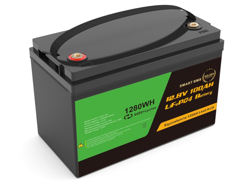 Lead-to-Lithium Battery 12.8V 100Ah - Lead-to-Lithium series
