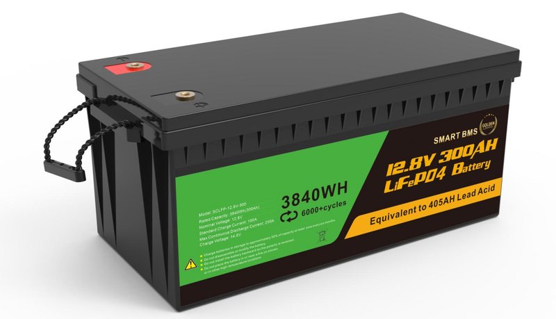 Lead-to-Lithium Battery 12.8V 300Ah - Lead-to-Lithium series